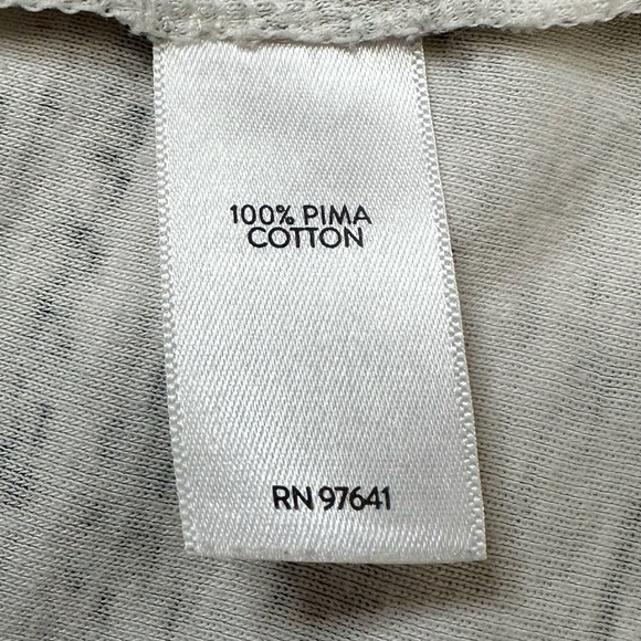 J. Jill 100% Pima Cotton Floral Crewneck Long Sleeves Tee, Size XL - Picture 11 of 13